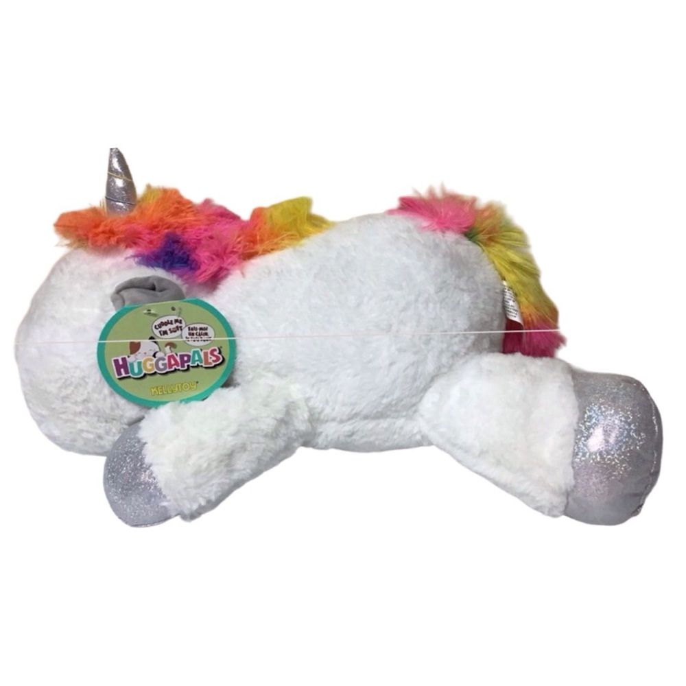 HuggaPals 20”H White Unicorn (NWT) - Picture 5 of 8